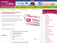 Tablet Screenshot of annuaire-drive.com